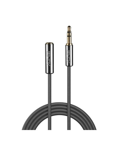 Lindy 5m 3.5mm Extension Audio Cable, Cromo Line

3.5mm Male To Female
