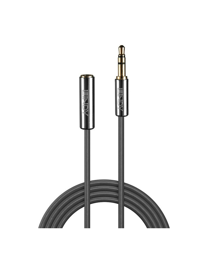 Lindy 5m 3.5mm Extension Audio Cable, Cromo Line

3.5mm Male To Female