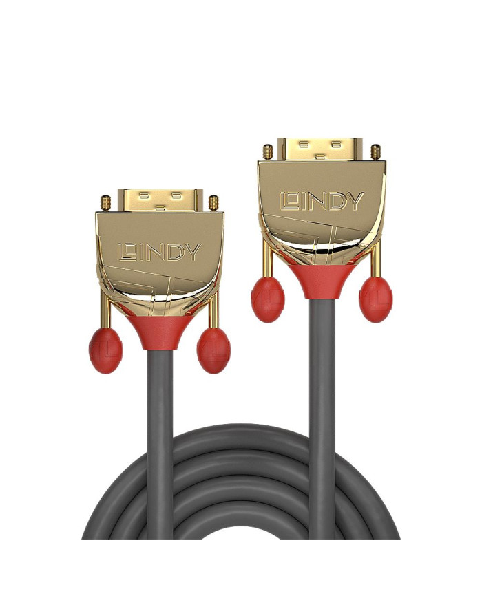 Lindy 2m DVI-D Dual Link Cable, Gold Line

DVI-D Dual Link Male To Male