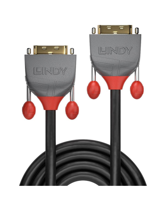 Lindy 2m DVI-D Dual Link Cable, Anthra Line

DVI-D Dual Link Male To Male