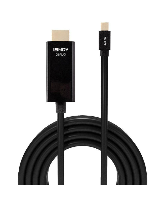 Lindy 2m DisplayPort 1.4 Cable, Cromo Line Br/ 
DP Male To Male