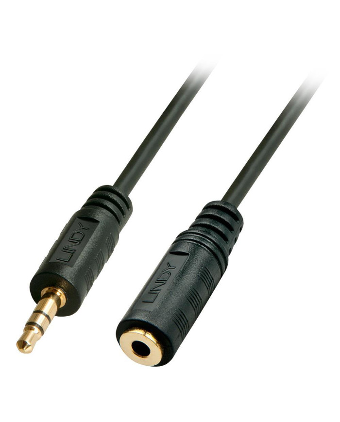 Lindy AudioExtension 3,5mm Stereo, 3m Br / 
3,5mm St. Jack M/f Gold Plated