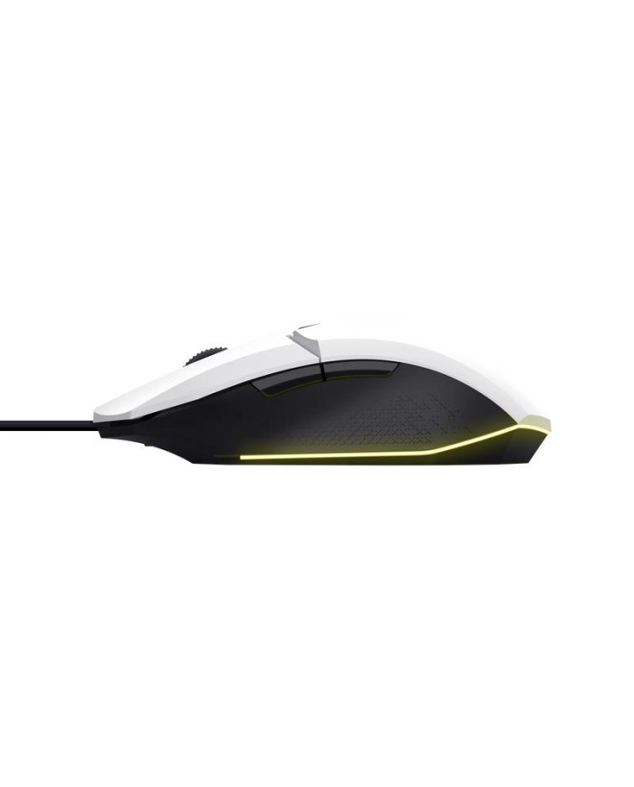 MOUSE USB OPTICAL GAMING WHITE/GXT 109W FELOX 25066 TRUST