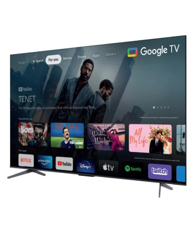TCL 4K QLED TV With Google TV And Game Master.