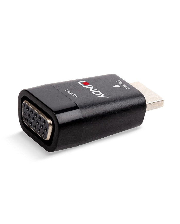 Lindy HDMI To VGA Converter Br/ 
Connects An HDMI Source To A VGA Display