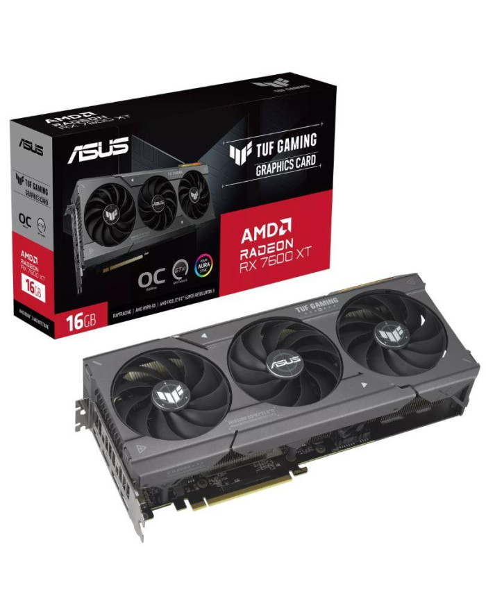 Graphics Card ASUS AMD Radeon RX 7600 XT 16 GB