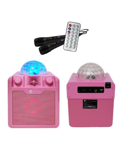 Portable Speaker N-GEAR DISCO BLOCK 410 PINK Pink