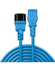 CABLE POWER IEC EXTENSION 0.5M/BLUE 30470 LINDY