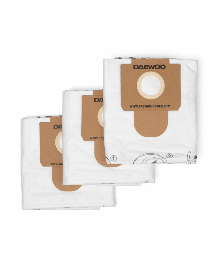 Daewoo Textile Dust Bag For DAVC 6025S, DAVC 6030S, 3 Pcs