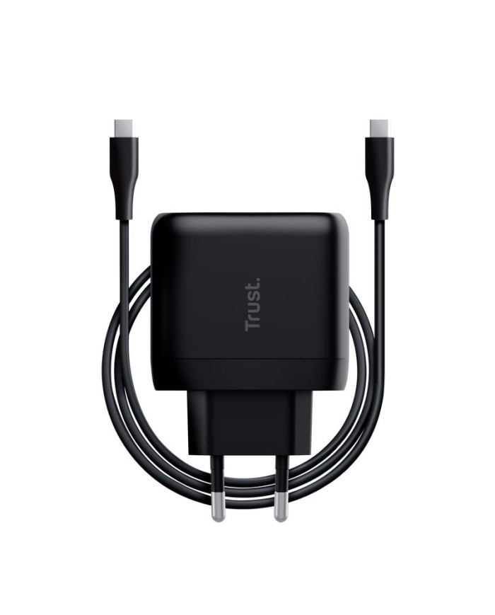 Trust 65W USB-C Charger Br/ 

Compact 65W USB-C Charger With Included 2m USB-C Cable