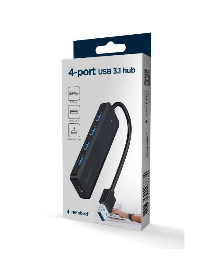 I/O HUB USB3.1 4PORT/UHB-U3P4P-02 GEMBIRD