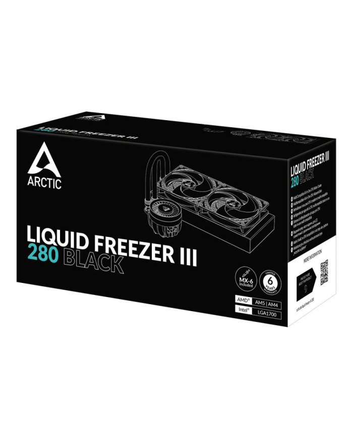 Arctic Liquid Freezer III 280 Br/ 

Multi Compatible All-in-One CPU Water Cooler